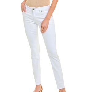 Cabi Skinny Brite White Jeans Style 6073 size 6